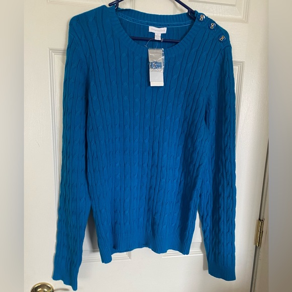 BEAUTIFUL KNIT SWEATER NWT - Picture 5 of 9
